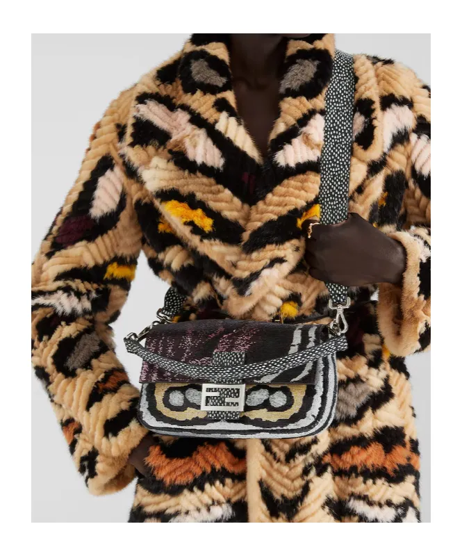 Baguette Flap Shoulder Bag