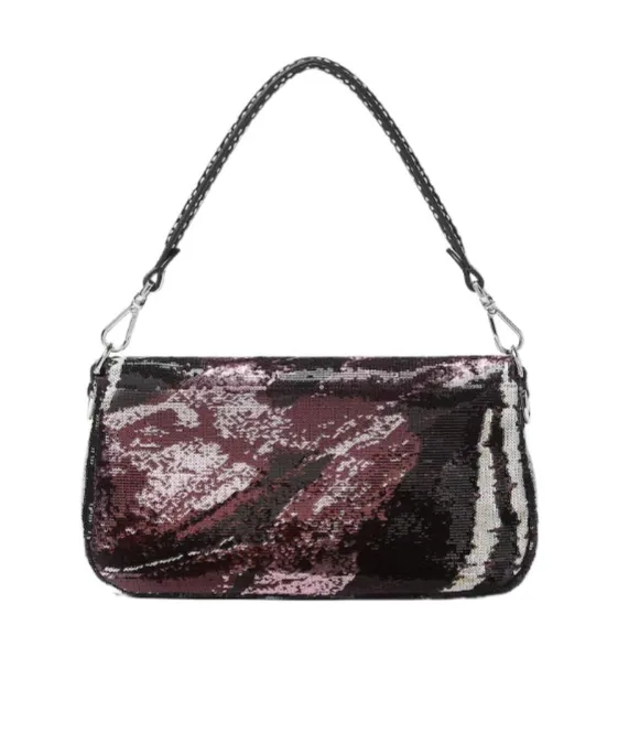 Baguette Flap Shoulder Bag