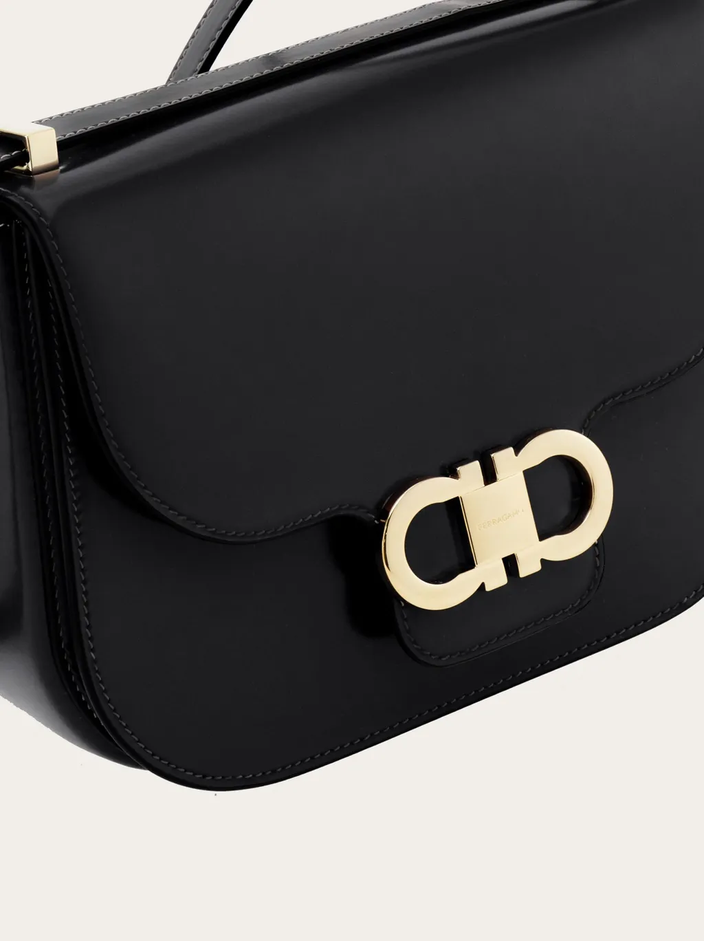 Gancini Flap Crossbody Bag