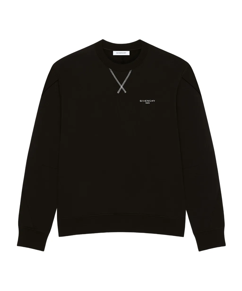 Givenchy Paris Couture Seam Crewneck Sweatshirt
