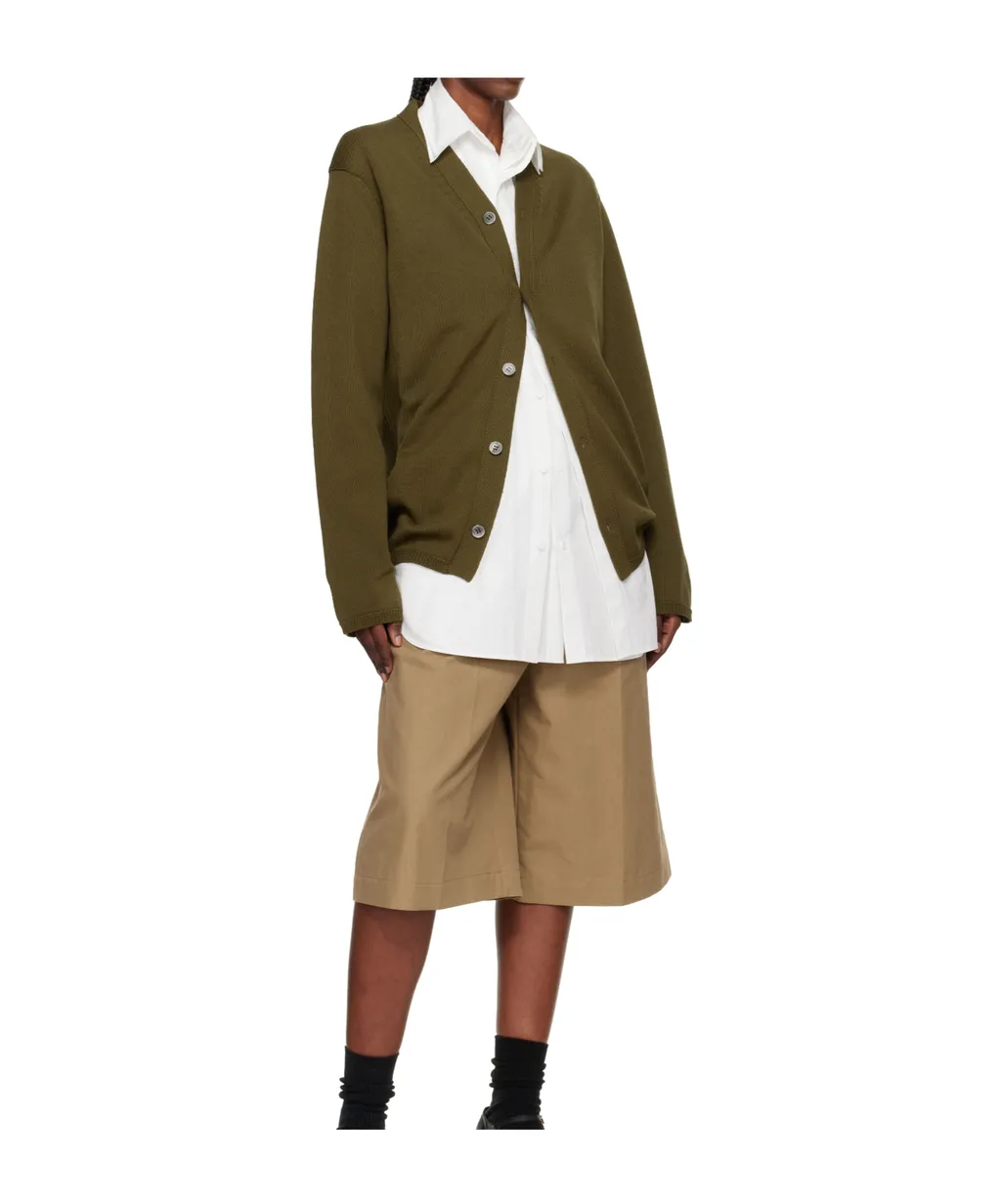 Cotton Jersey Cardigan
