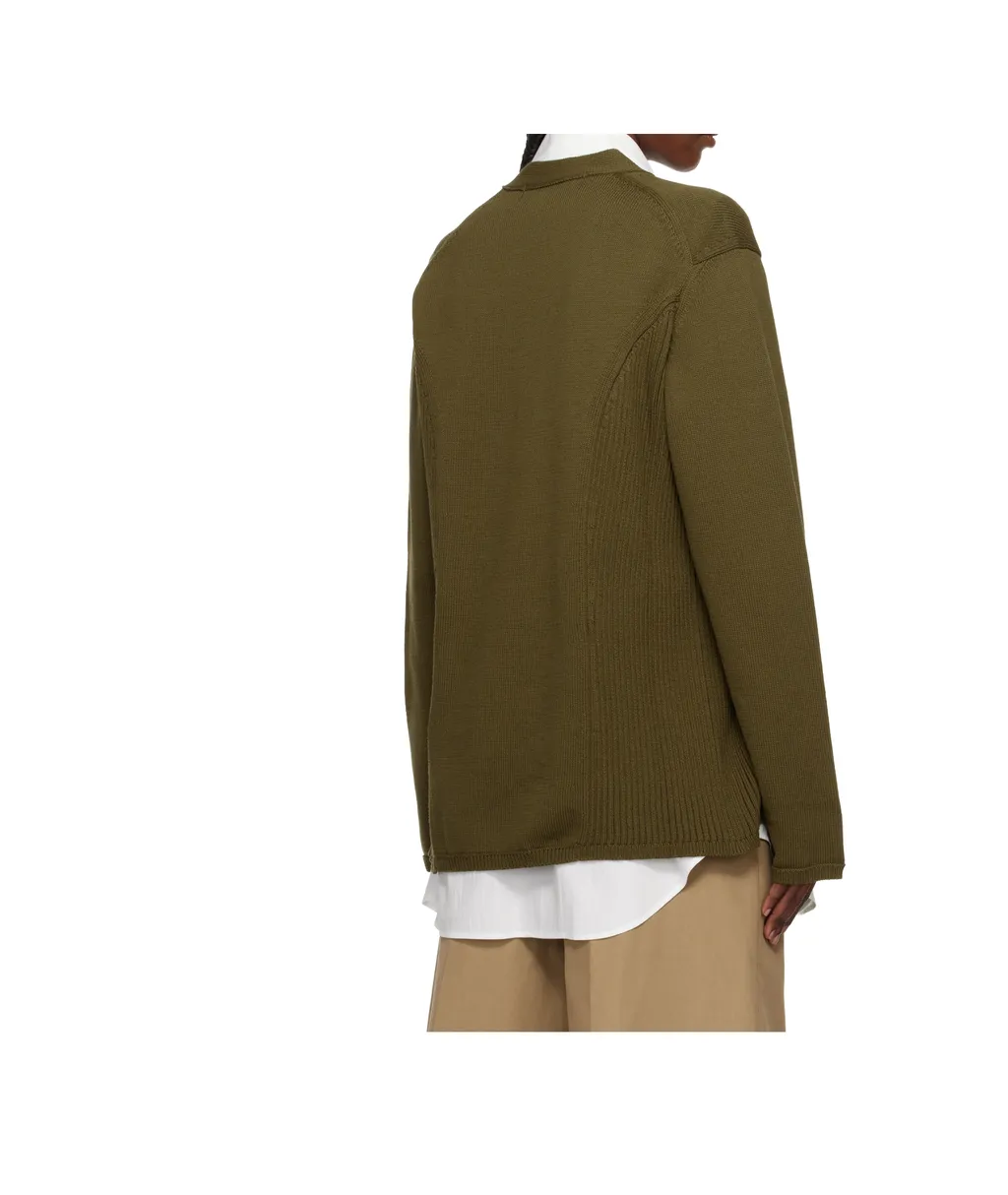 Cotton Jersey Cardigan