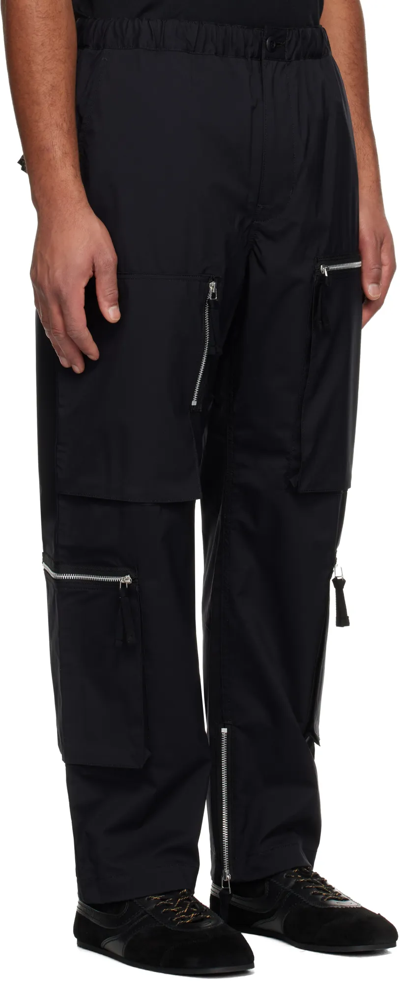 Taffeta Triple Layer Cargo Pants