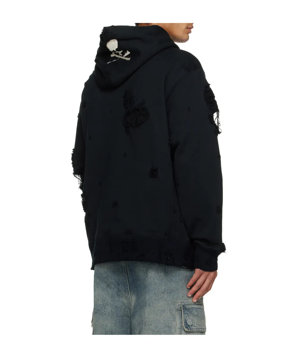 Distressed Logo Hoodie