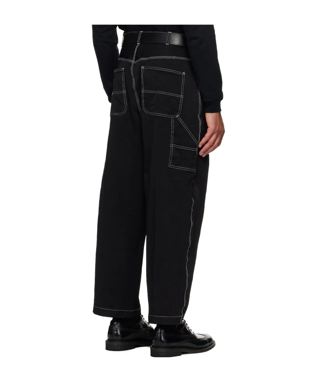 Spun Twill Garment Dyed Trousers