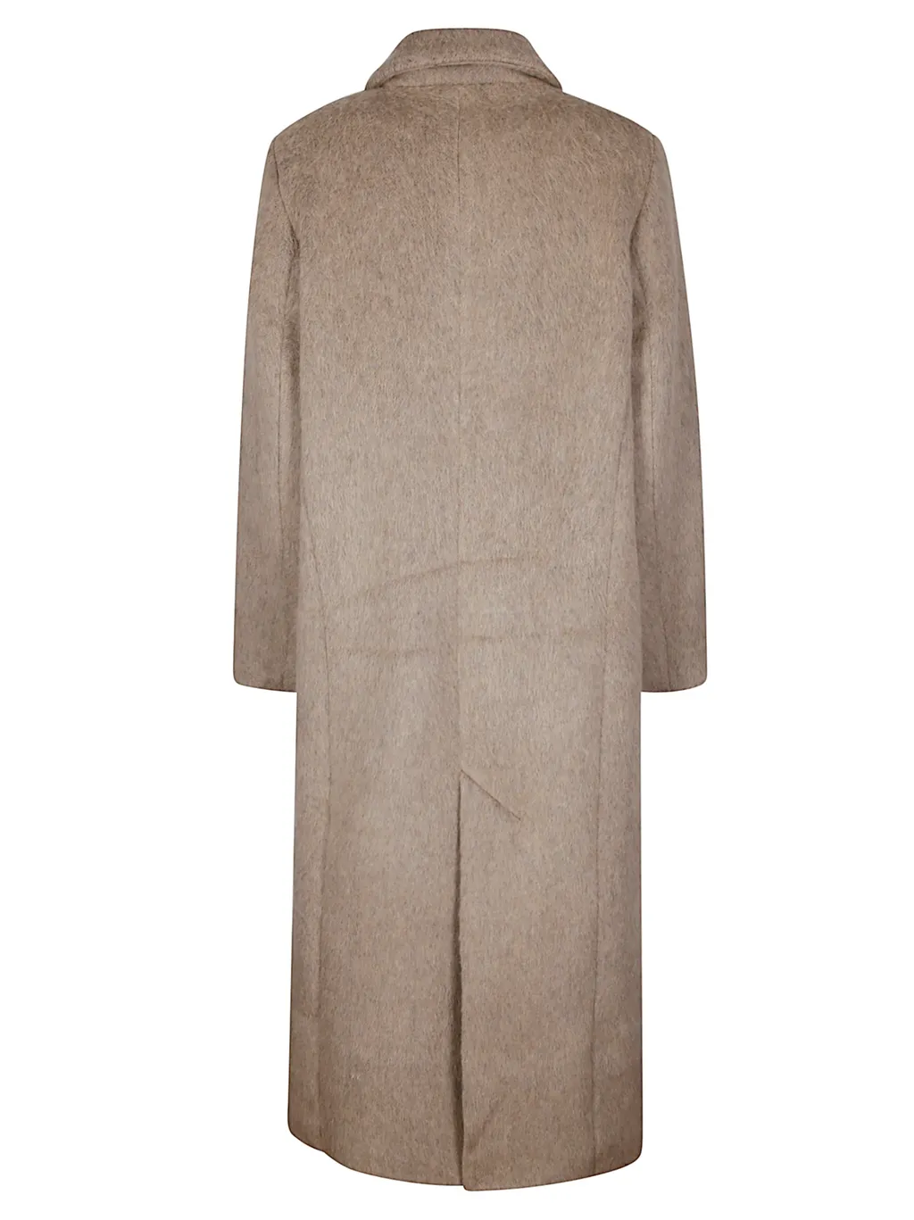 Collared Long-Sleeved Coat