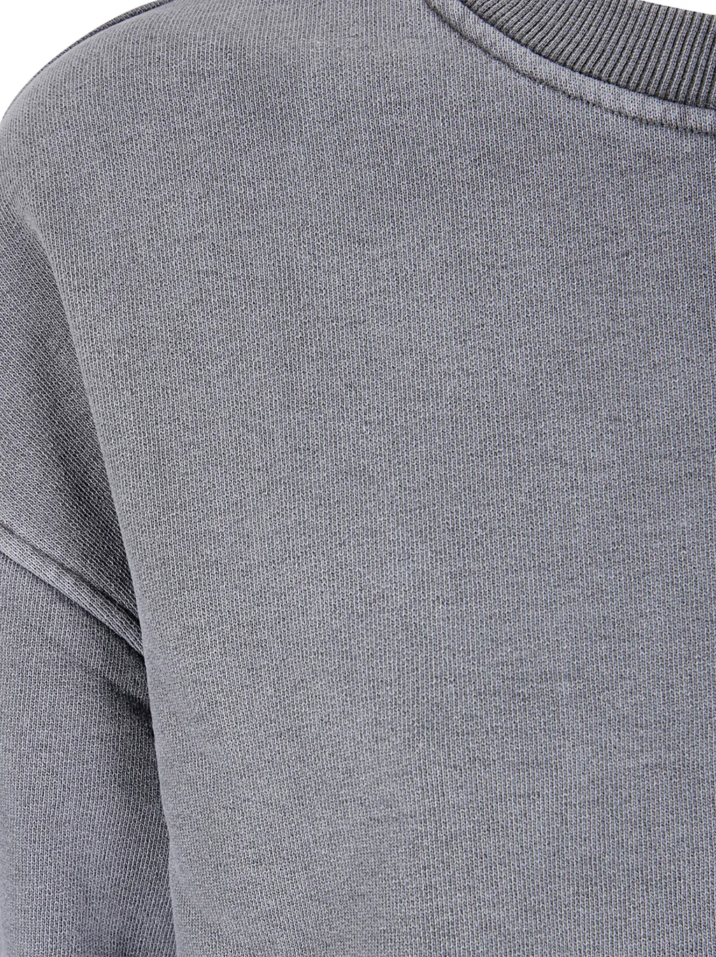 Crew Neck Long-Sleeved Sweatshirt