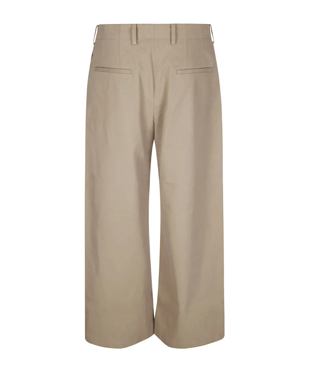 Casual Pants With Belt Loops