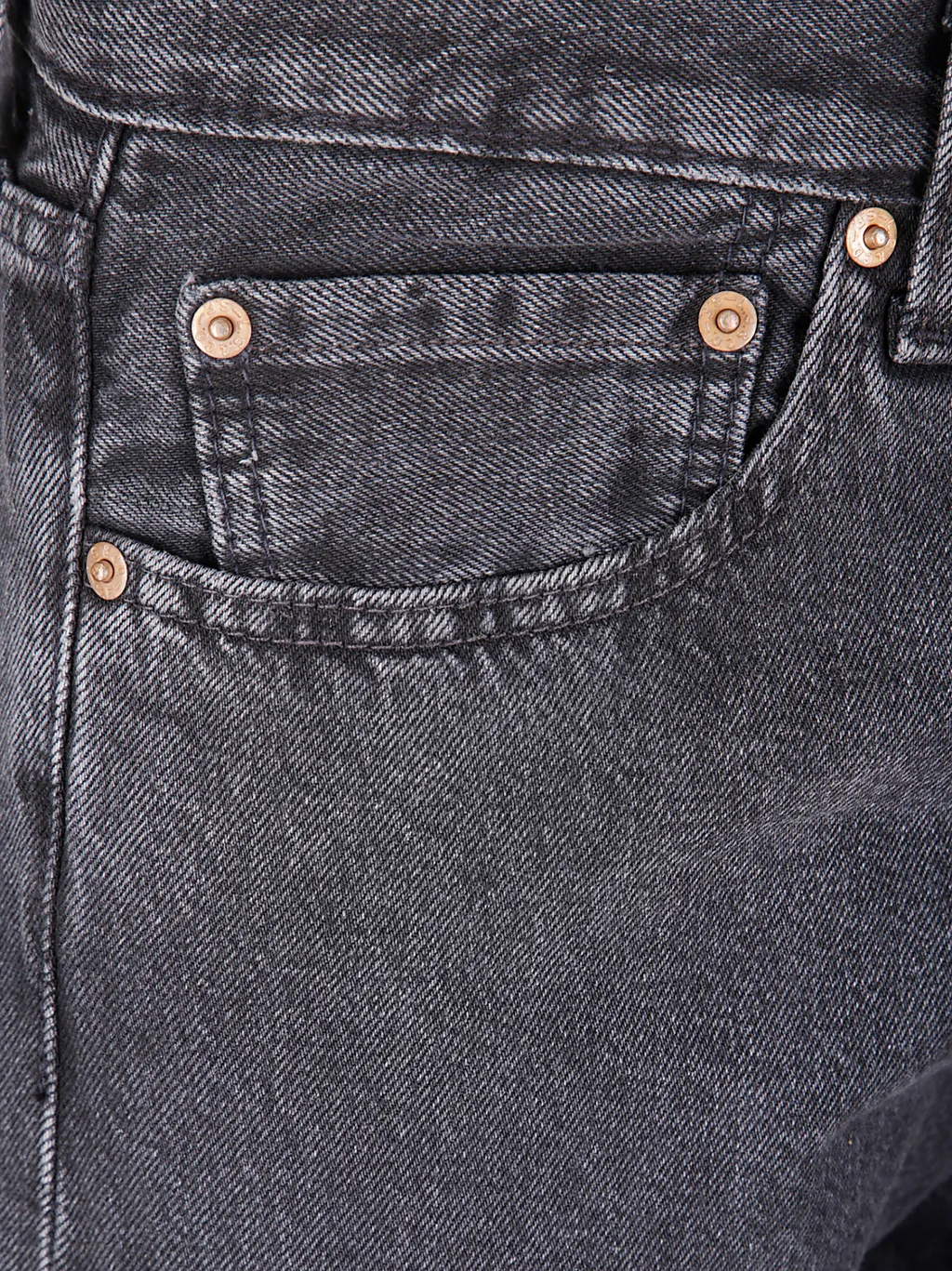 501 Buttoned Straight-Leg Jeans