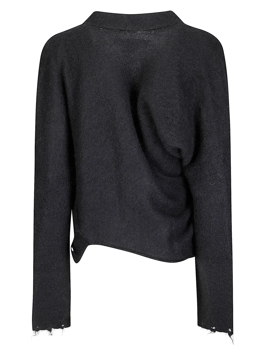 Junya Watanabe V-Neck Distressed-Effect Cardigan