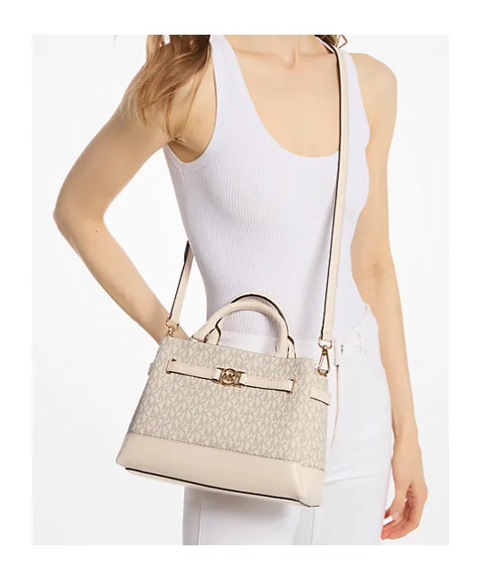 Reed Small Signature Logo Satchel