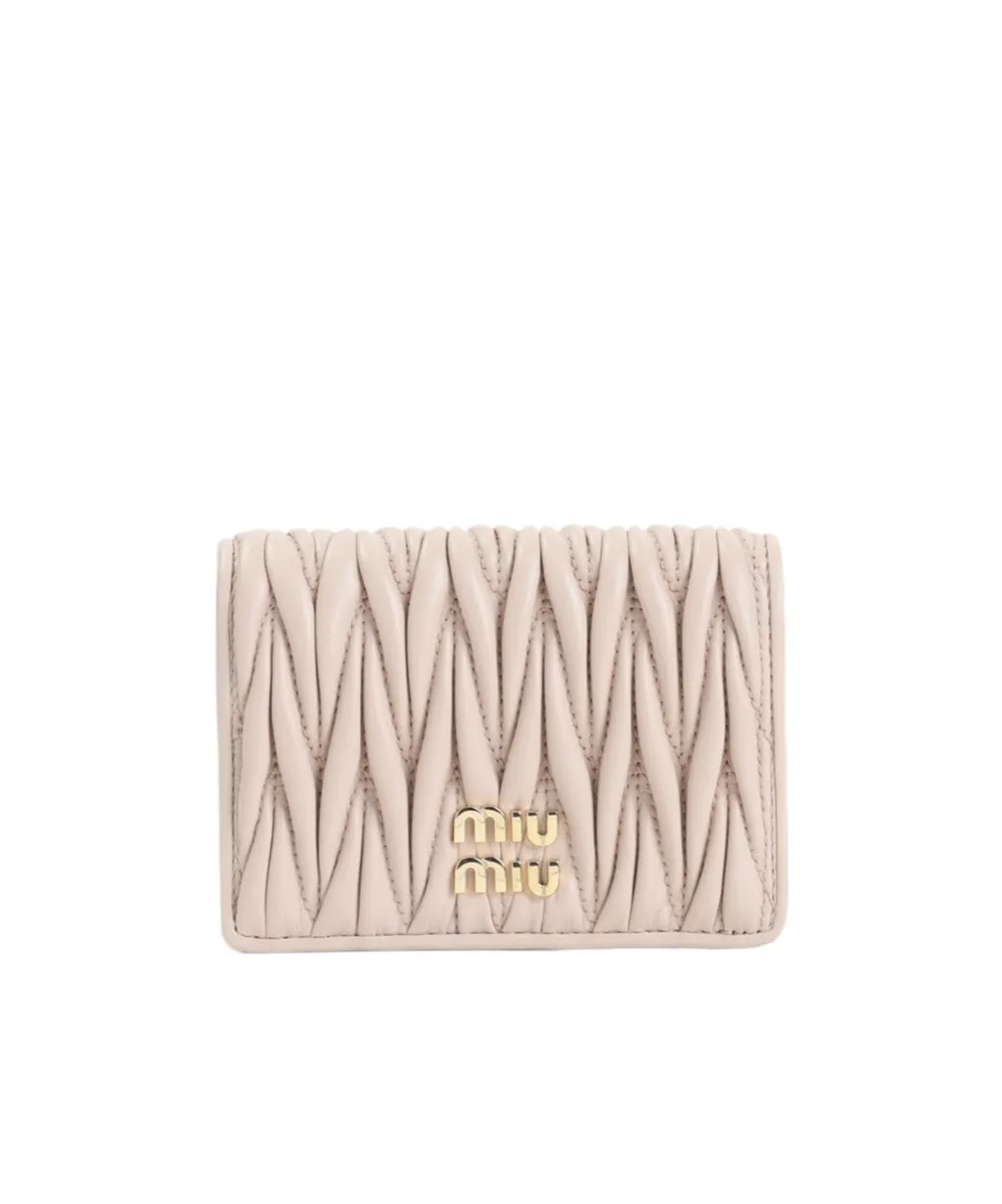 Miu Miu Logo-Lettering Wallet