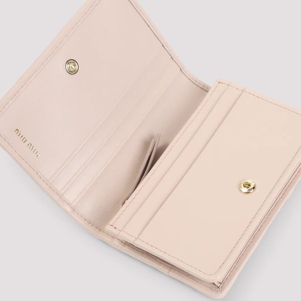 Miu Miu Logo-Lettering Wallet