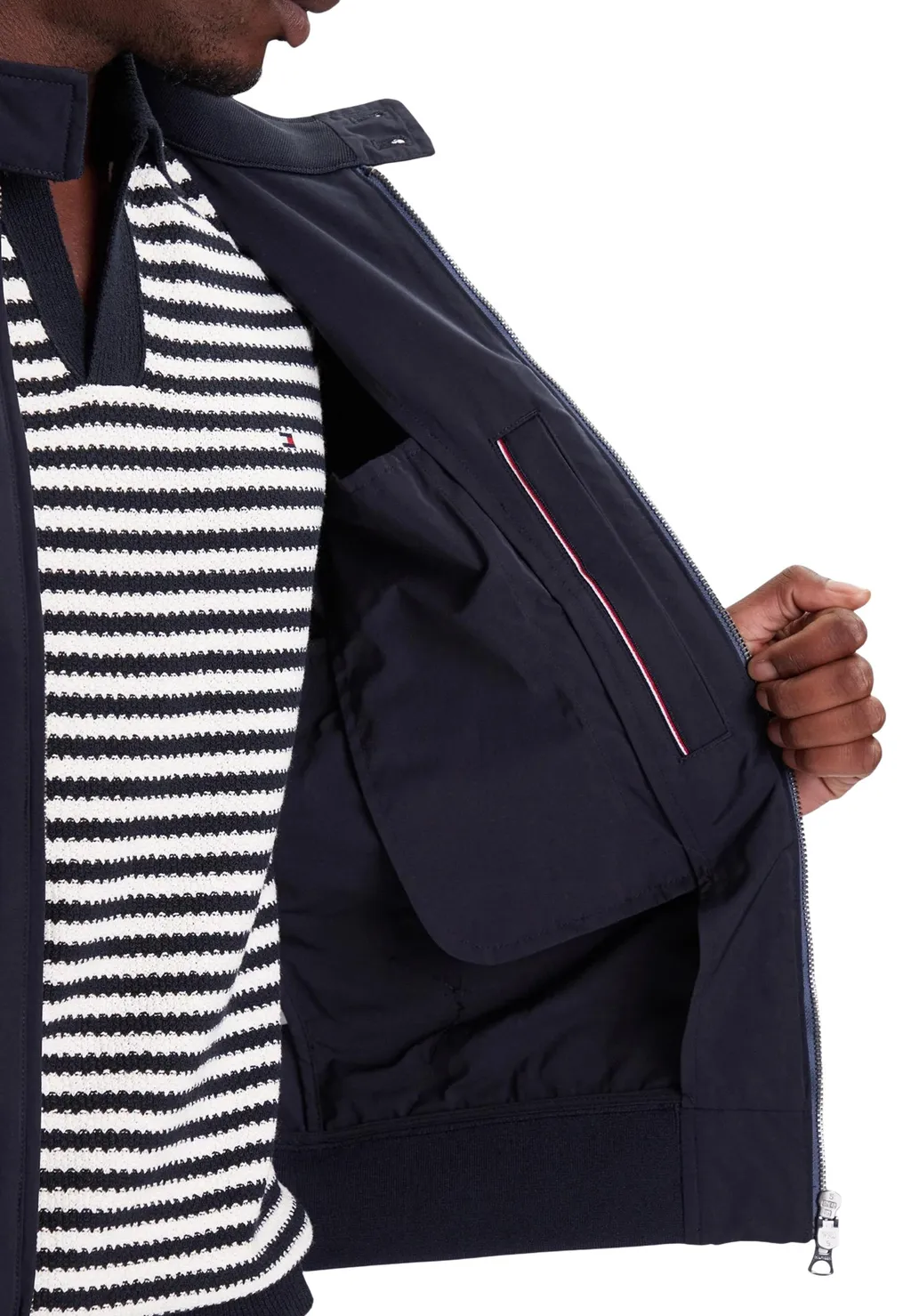 Long-Sleeved Zip-Up Jacket