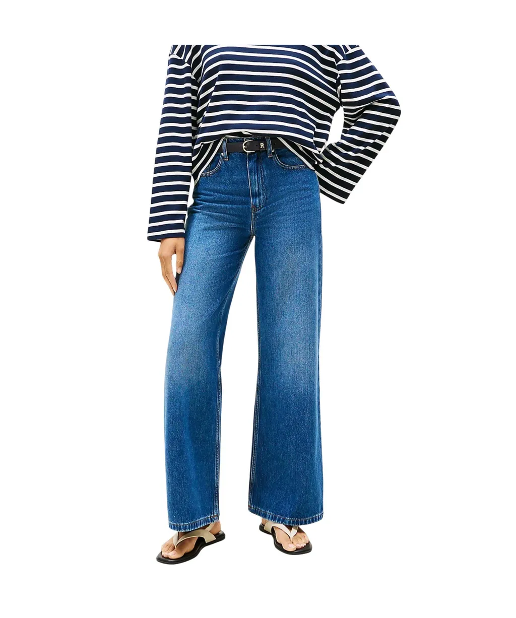 High Rise Wide Leg Jeans