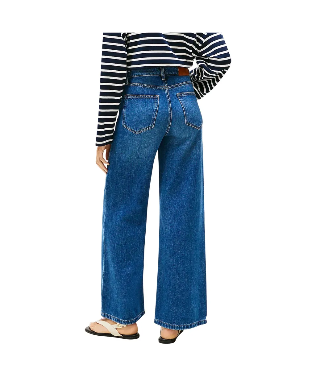 High Rise Wide Leg Jeans