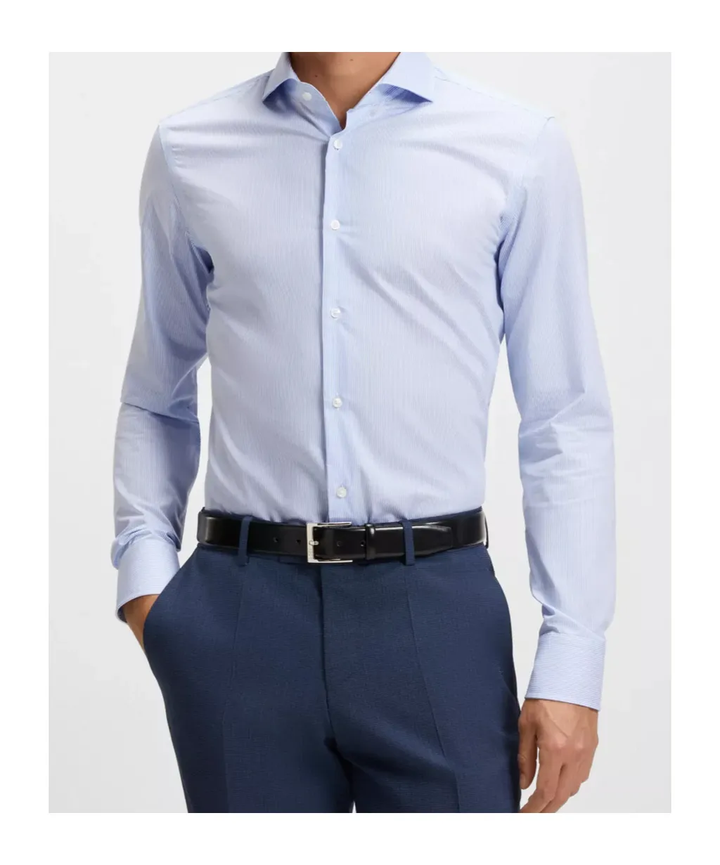Striped Long-Sleeved Shirt
