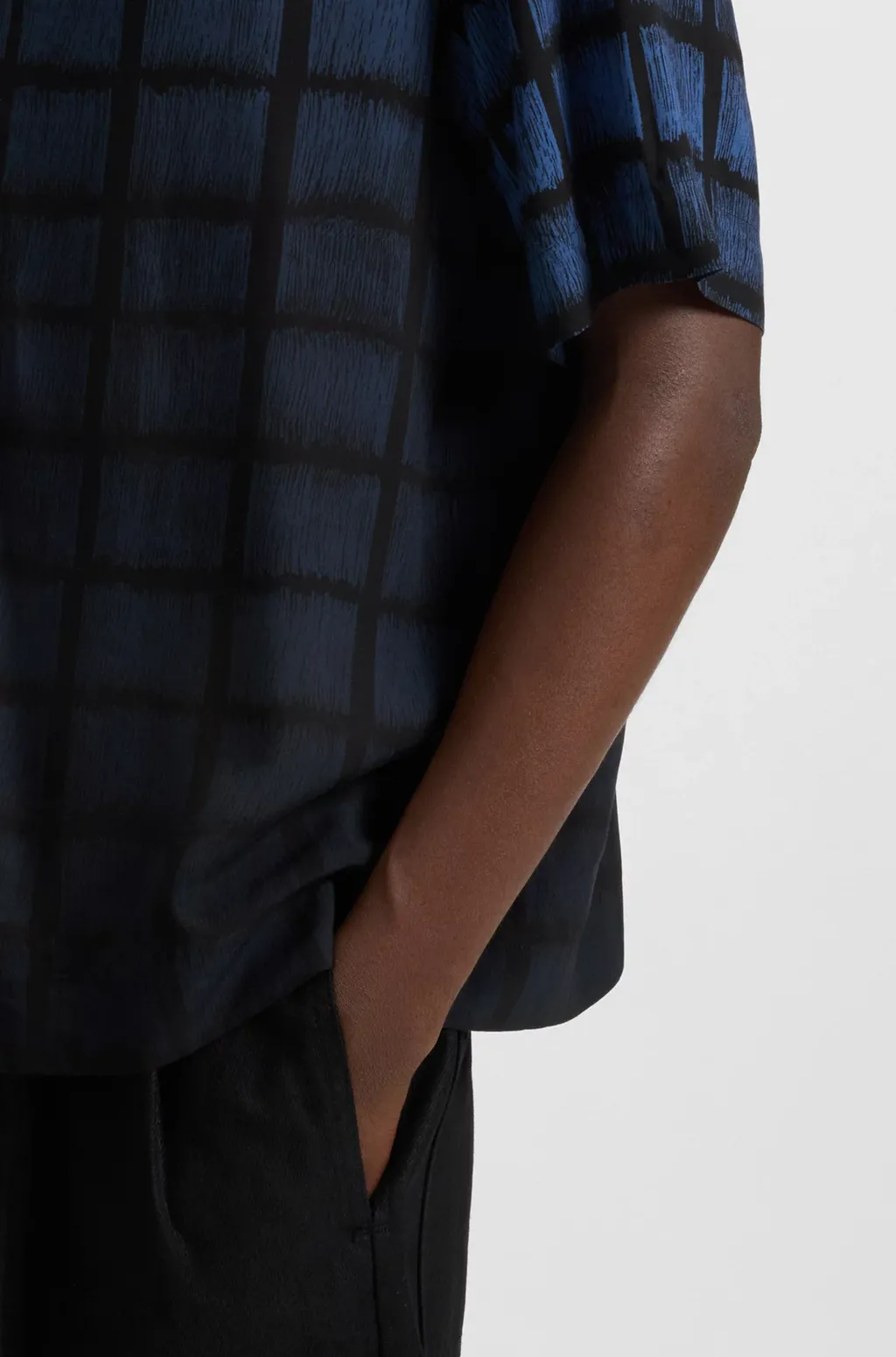 Checked Short-Sleeve Shirt