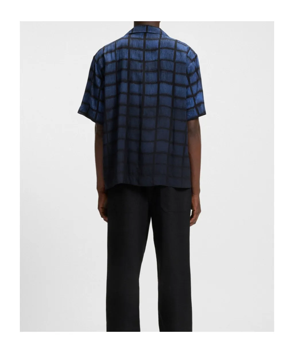 Checked Short-Sleeve Shirt
