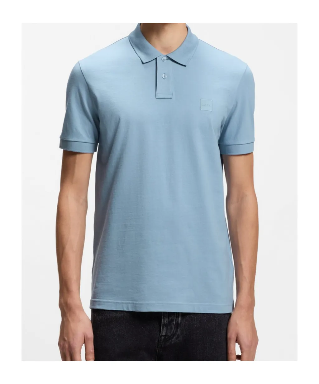 Collared Short-Sleeved Polo Shirt