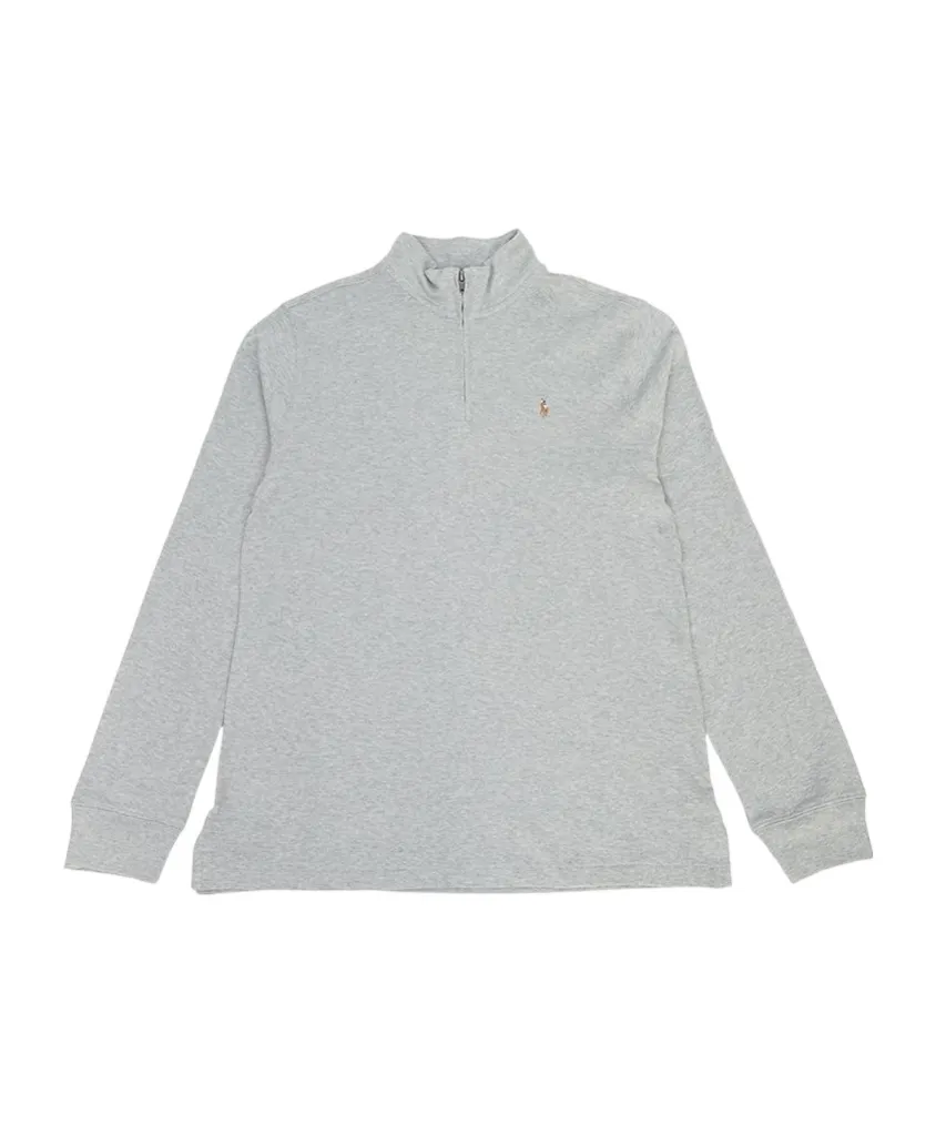 Logo-Embroidered Long-Sleeve Polo Shirt