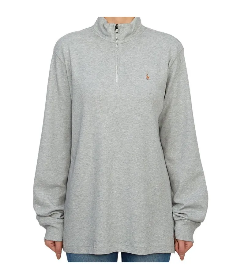Logo-Embroidered Long-Sleeve Polo Shirt