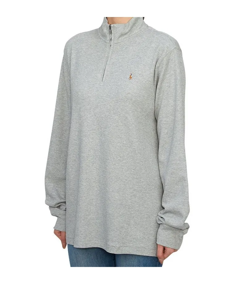 Logo-Embroidered Long-Sleeve Polo Shirt
