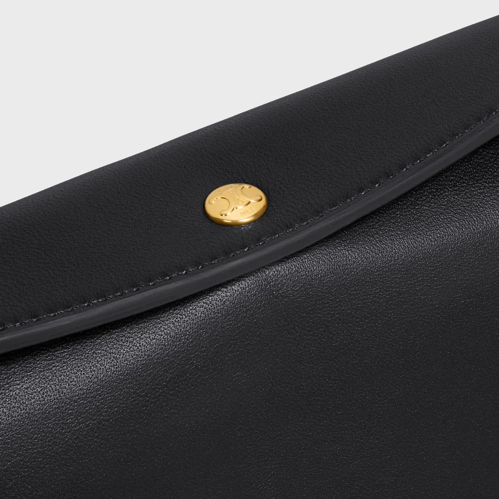 Trio Flap In Smooth Lambskin