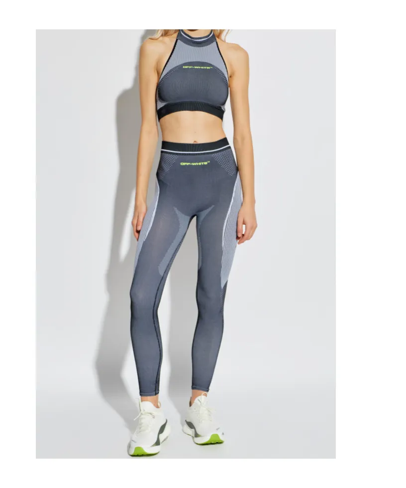 Off-White Arrow Halterneck Sports Bra