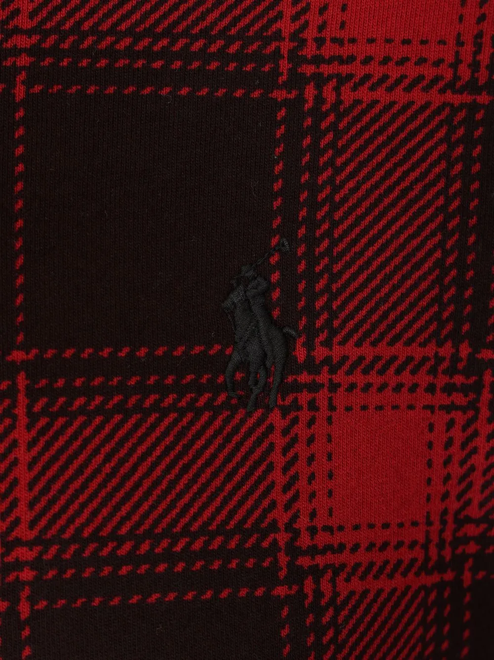 Polo Ralph Lauren Checked Fleece Hoodie