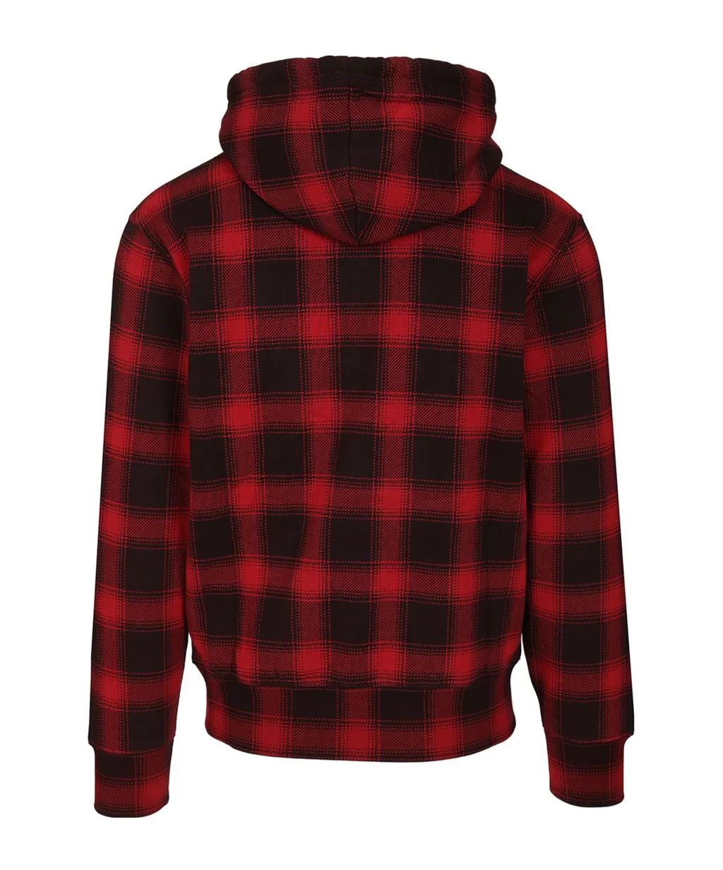 Polo Ralph Lauren Checked Fleece Hoodie