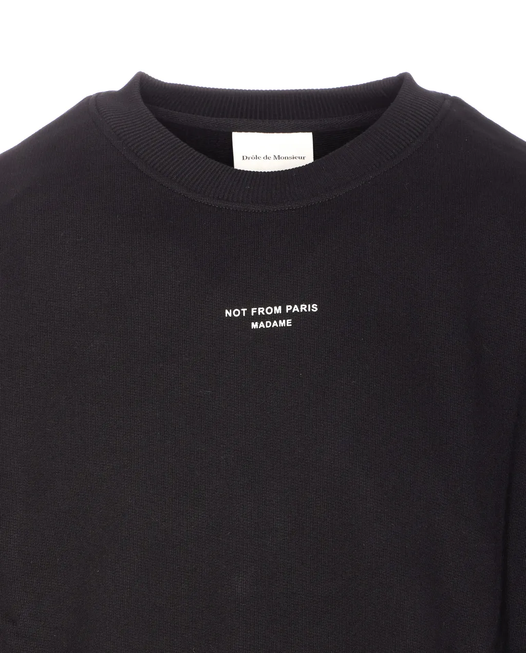 DrÔLe De Monsieur Le Slogan Classique Sweatshirt