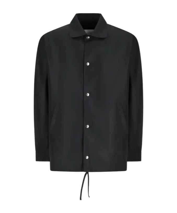 Givenchy Drawstring Hem Shirt Jacket