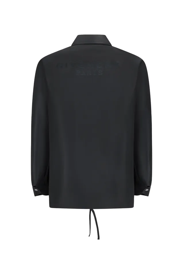 Givenchy Drawstring Hem Shirt Jacket
