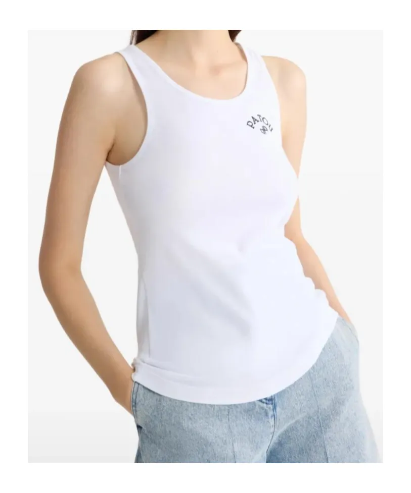 Logo-Print Tank Top