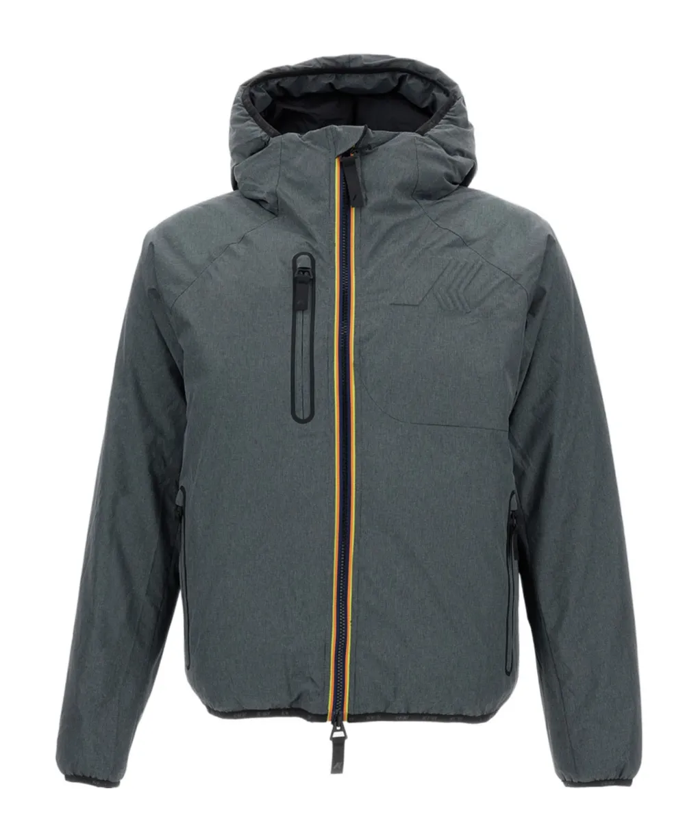 K-Way Zip-Up Hooded Jacket