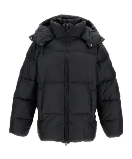 Long-Sleeved Hooded Cotton Jacket