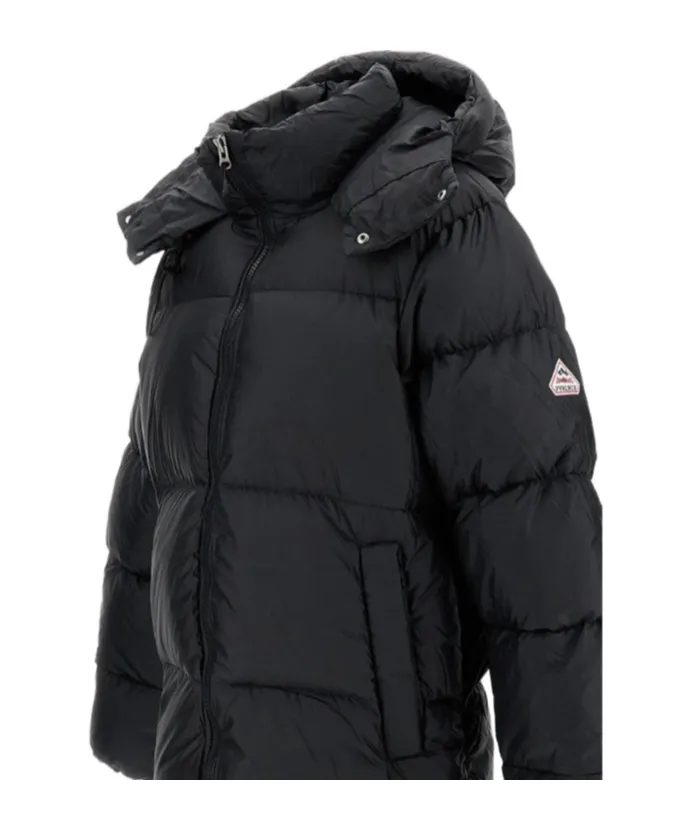 Long-Sleeved Hooded Cotton Jacket