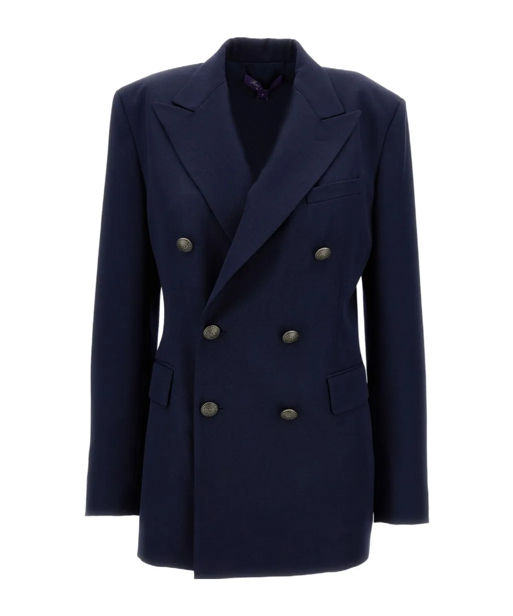 Ralph Lauren Ramona Double-Breasted Blazer