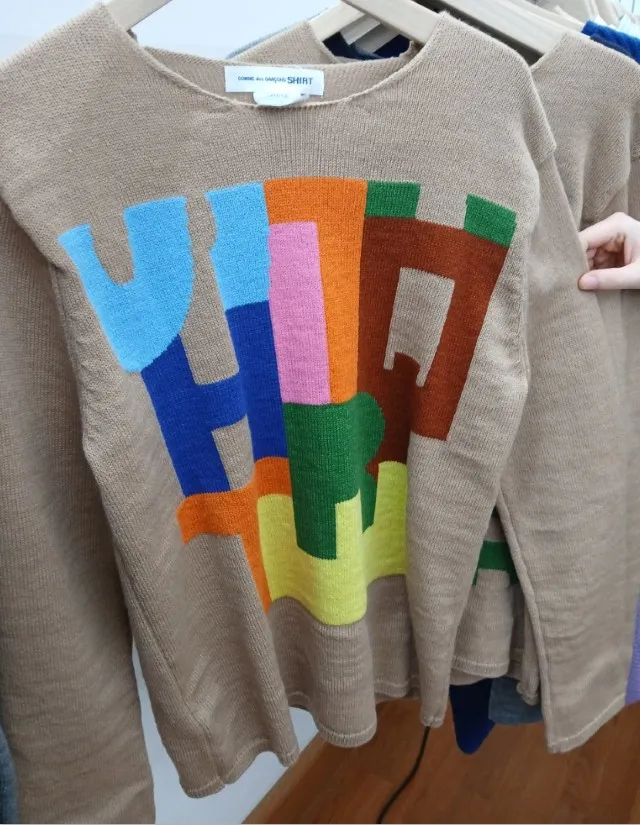 Comme Des Garons Shirt Long-Sleeved Crewneck Jumper