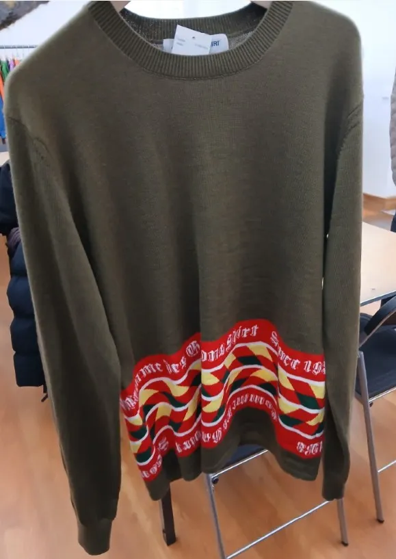 Comme Des Garcons Shirt Long-Sleeved Crewneck Jumper