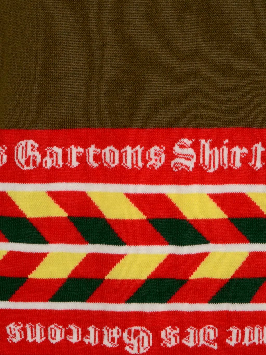 Comme Des Garcons Shirt Long-Sleeved Crewneck Jumper