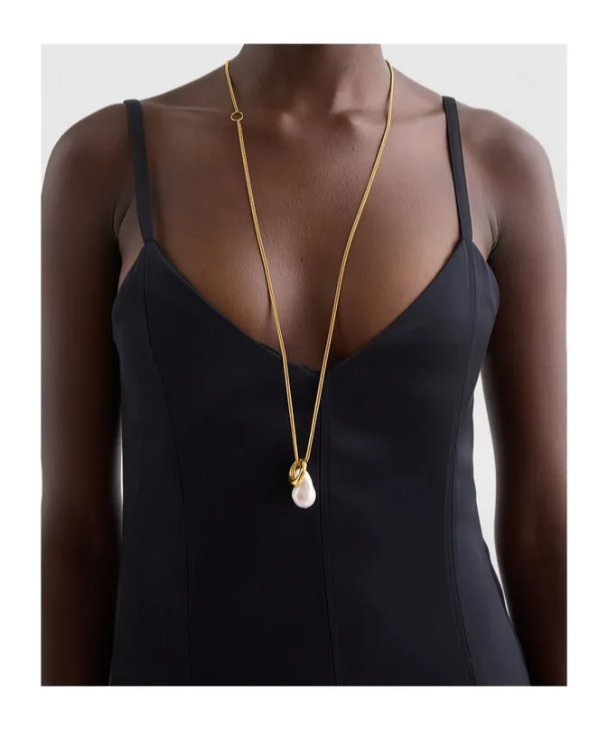 Jil Sander Embellished Necklace