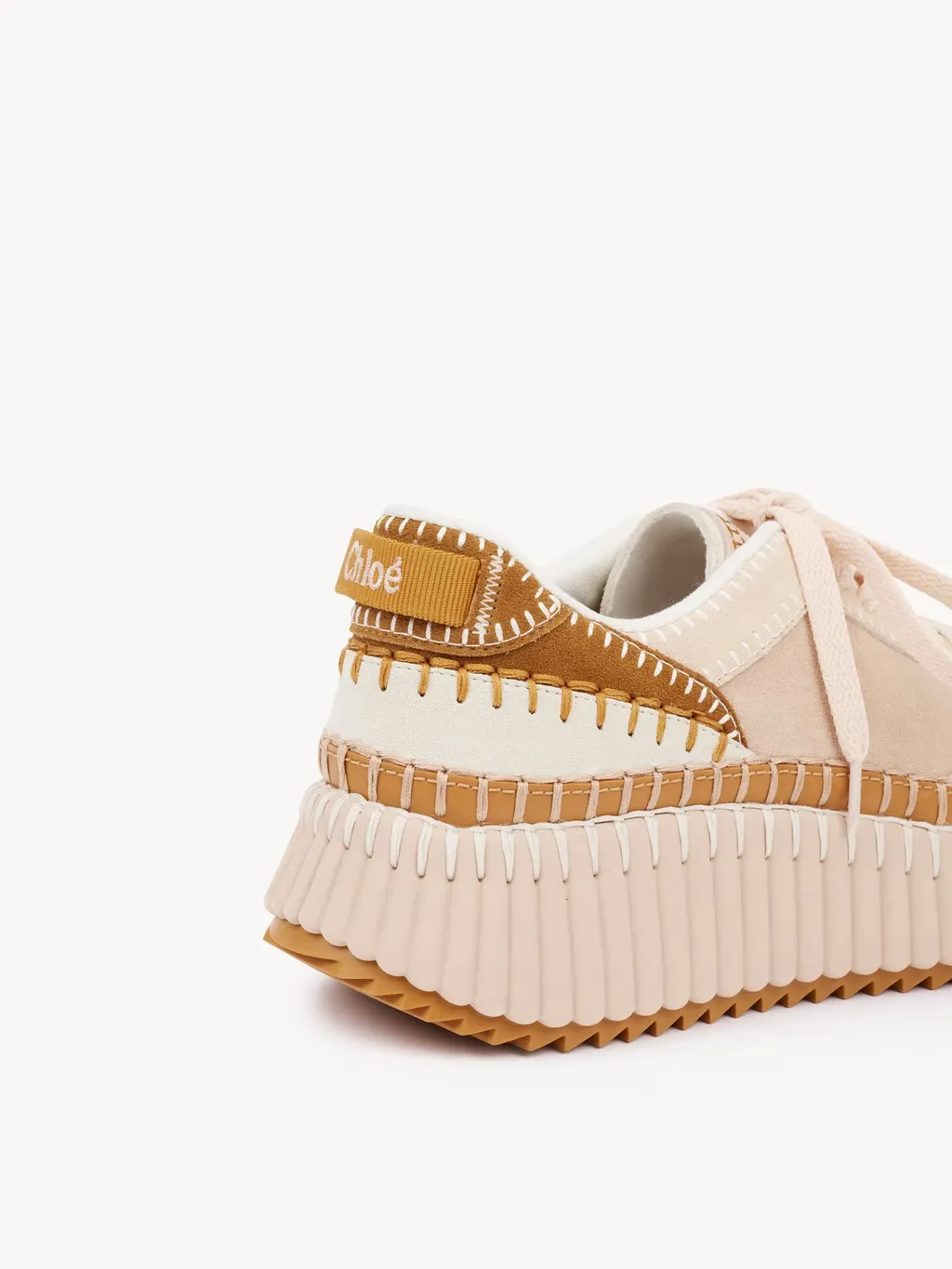 Chloé Nama Lace-Up Sneakers