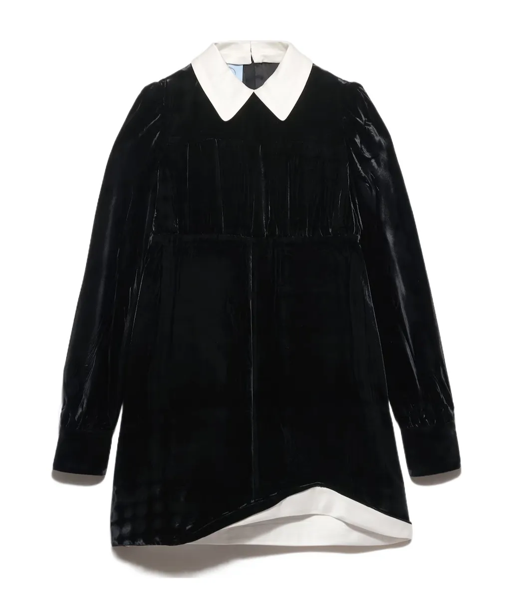 Prada Velvet Mini Dress