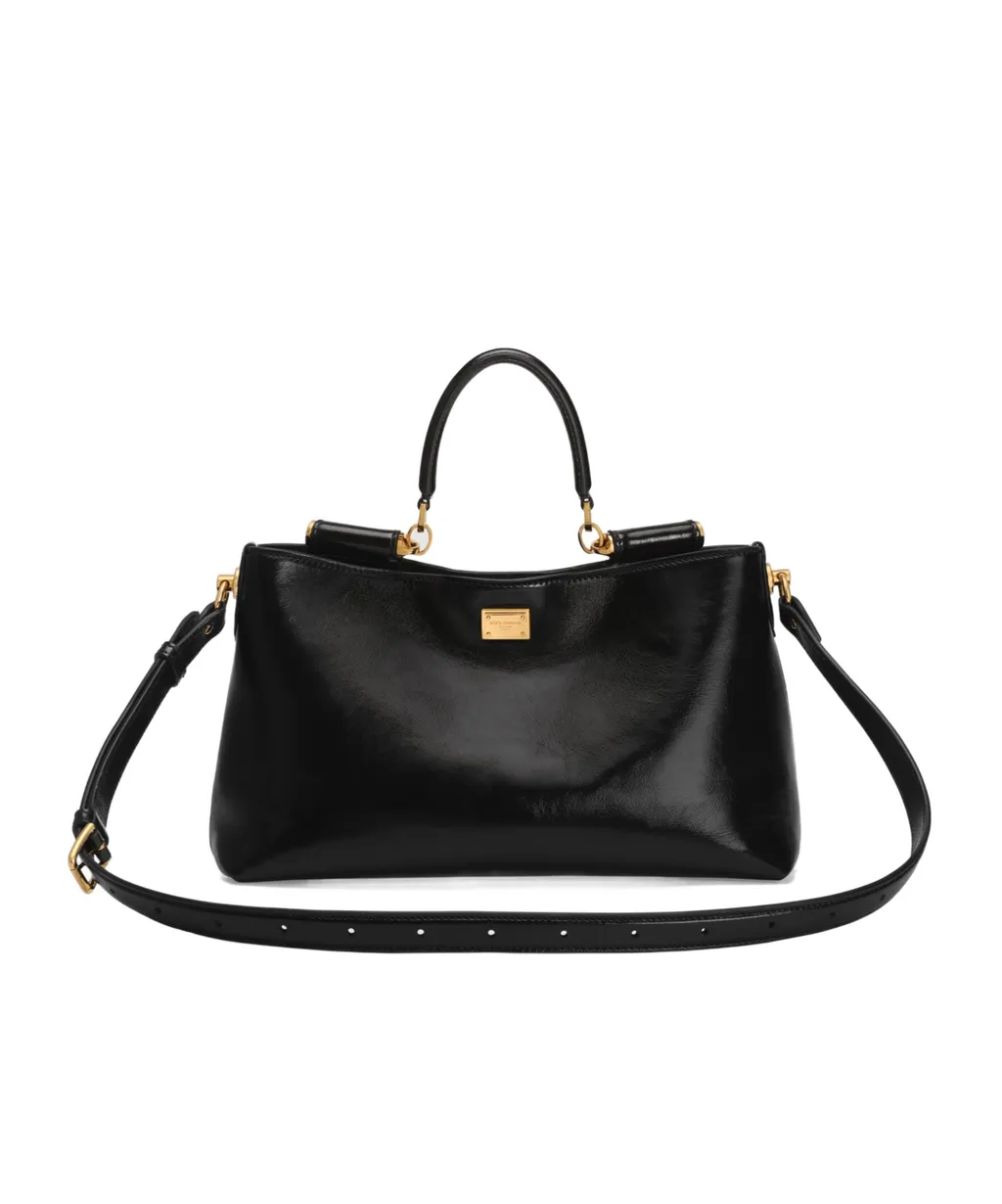 Dolce & Gabbana Logo Plaque Shoulder Bag