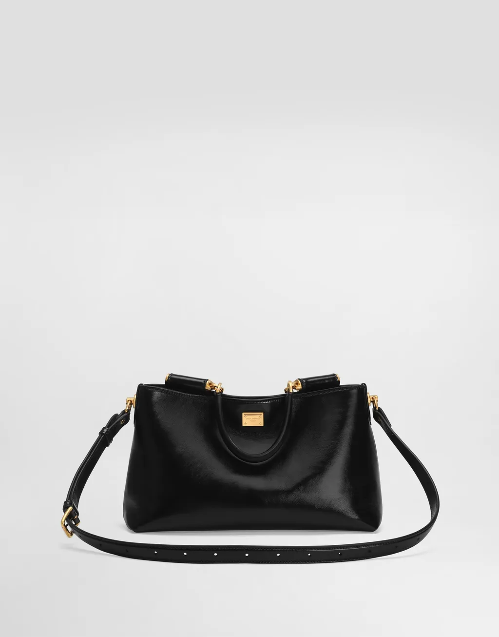 Dolce & Gabbana Logo Plaque Shoulder Bag