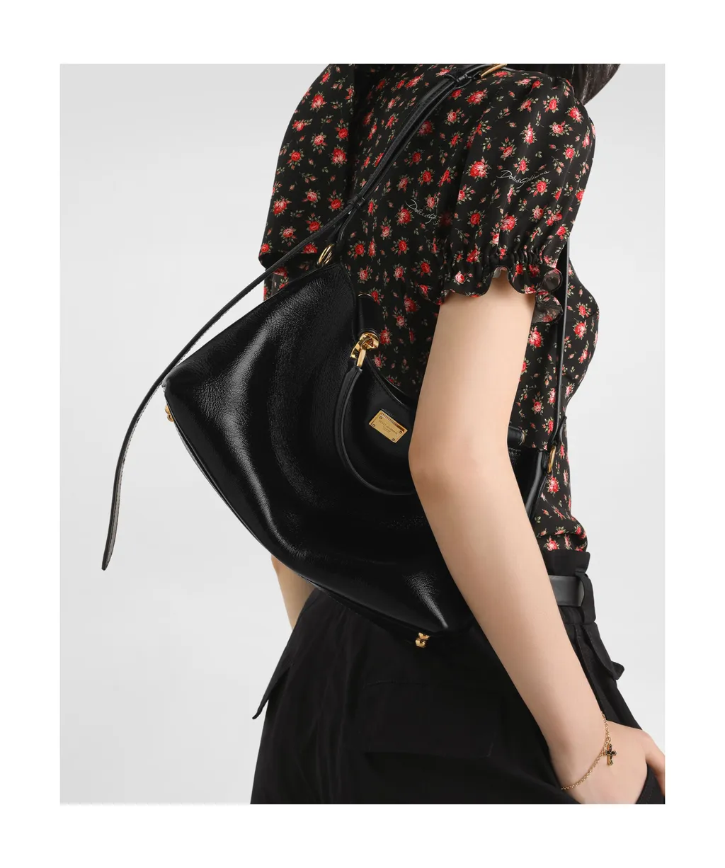 Dolce & Gabbana Logo Plaque Shoulder Bag