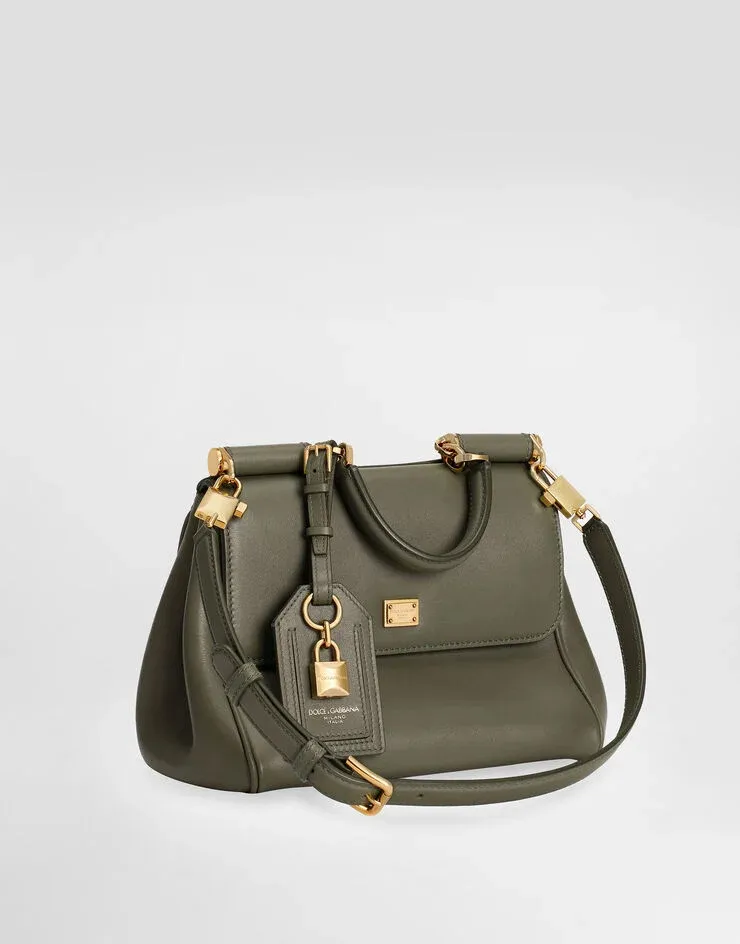 Dolce & Gabbana My Sicily Logo Plaque Handbag