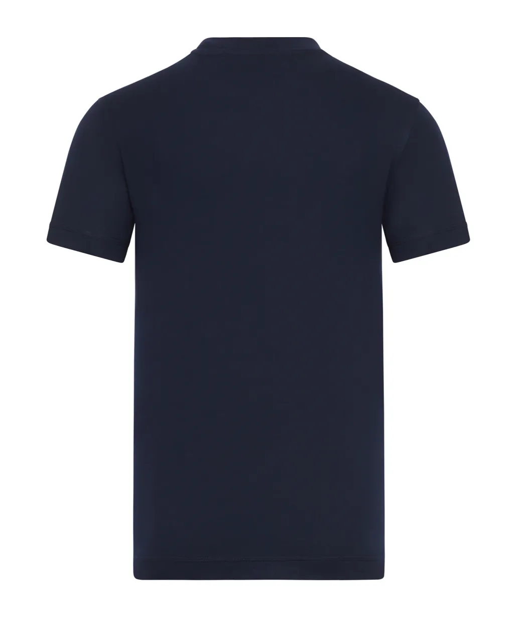 Burberry Logo Embroidered Crewneck T-Shirt